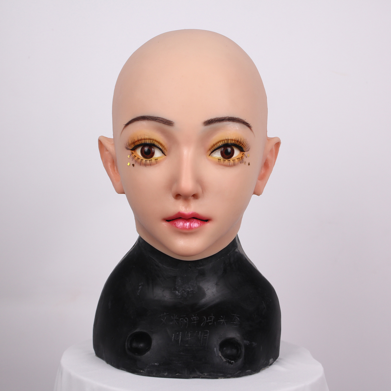 Mens Accessories Style - Realistic Beauty Silicone Head Mask Soft
