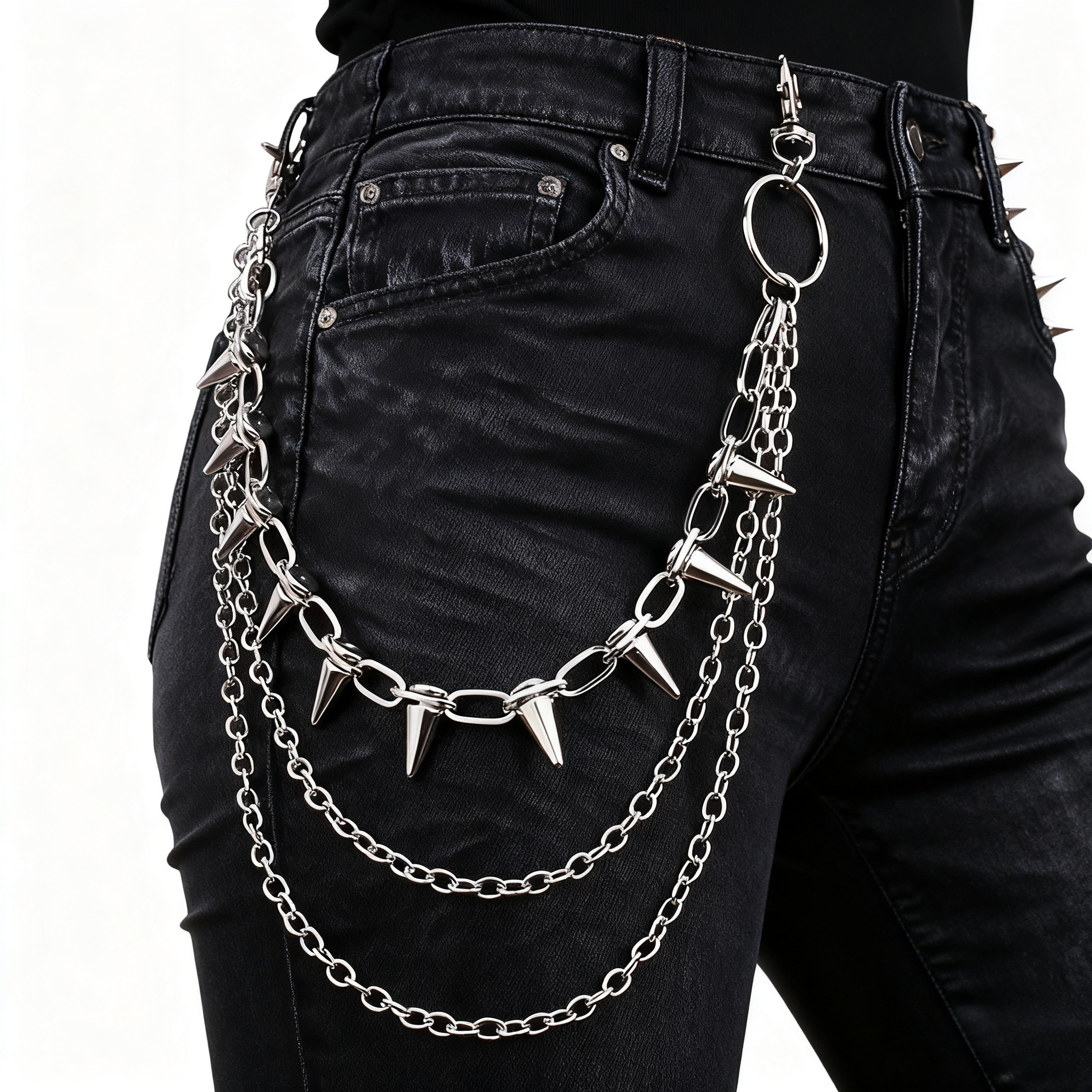 Men Accessories Chain - Unisex Hip Hop Punk Rock Metal