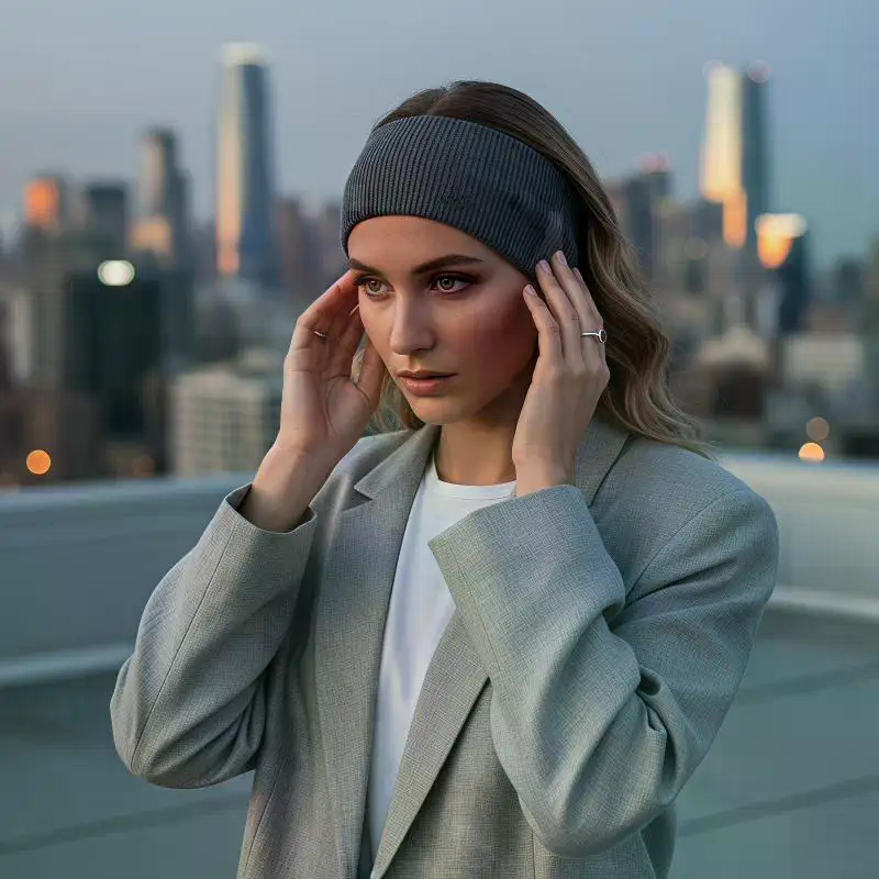 Men'S Yoga Accessories - Elastic Yoga Hairbands For Women Men