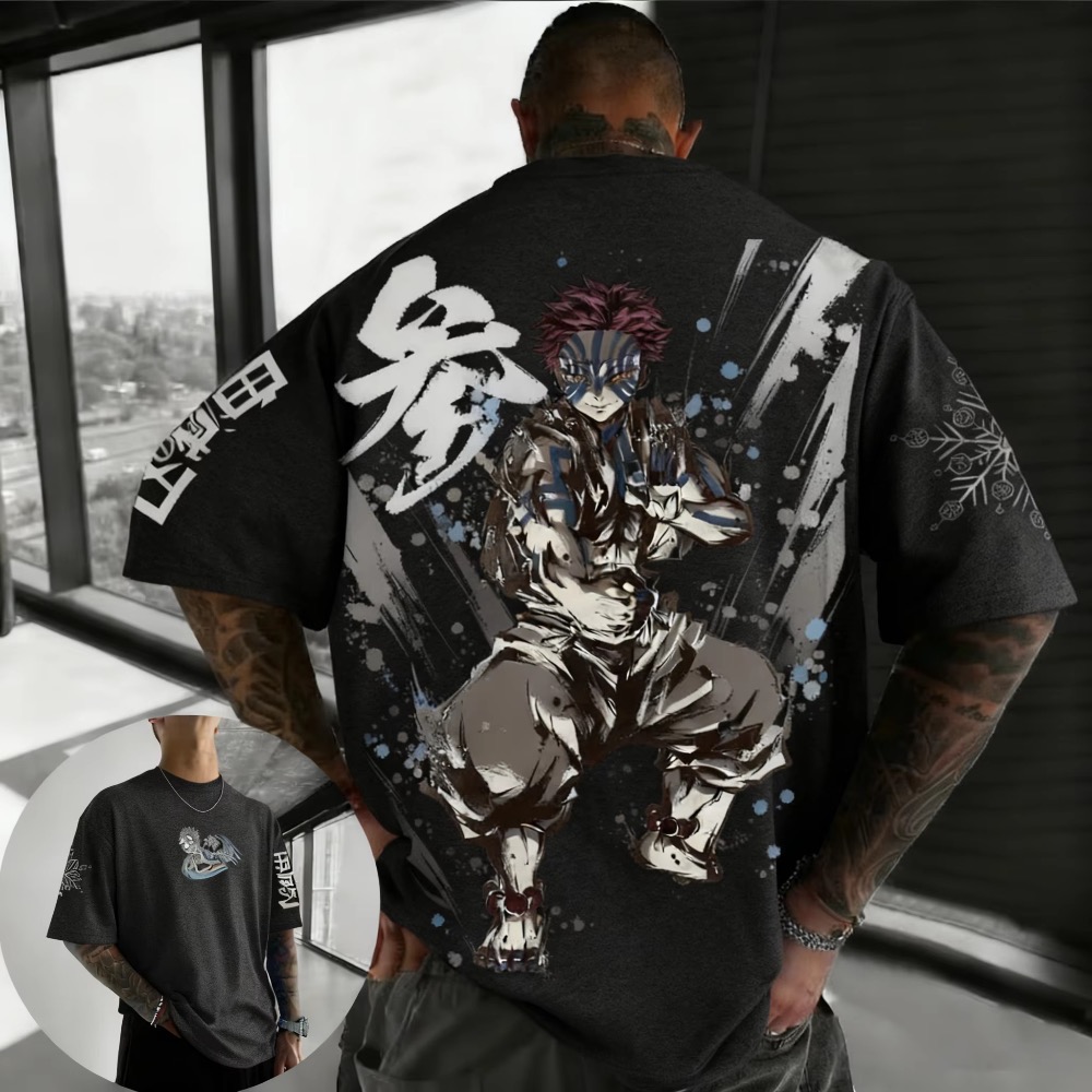 Men Accessories To Wear - Summer Plus Size Demon Slayer Anime