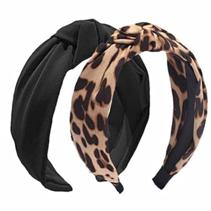 Men'S Yoga Accessories - 2PCS Headbands for Women, Bow Knotted