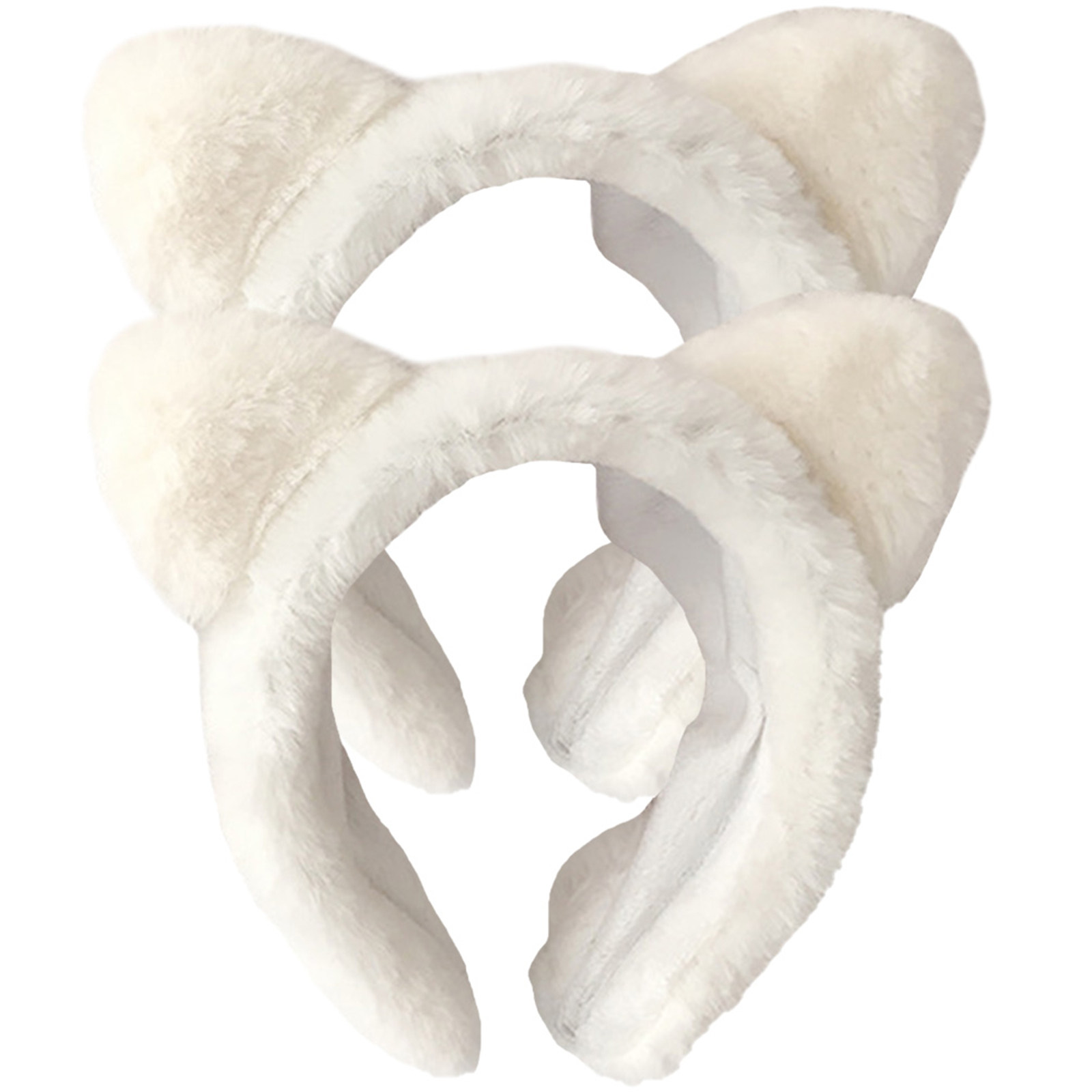 Men'S Yoga Accessories - 2Pcs Cartoon Cat Ear Headbands for