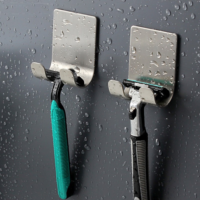 Men'S Accessories Holder - Stainless steel Razor Holder multi-function Storage