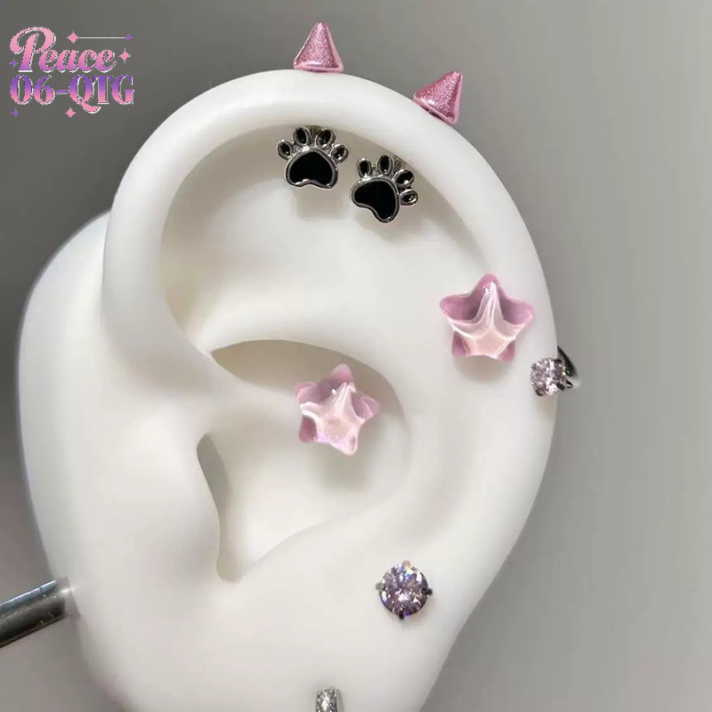 New Sale 1pair Cute Cat Paw De - огляд і ціна Men'S Accessories Jewelry Sale