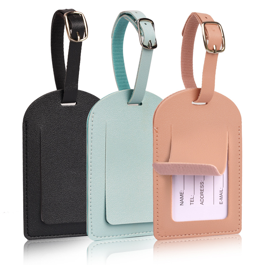 Women Men Luggage Tags PU Leat - огляд і ціна Men'S Accessories Holder