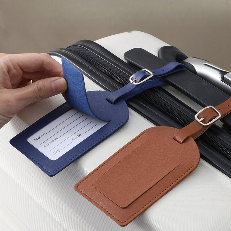 Women Men Luggage Tags PU Leat - огляд і ціна Men'S Accessories Holder