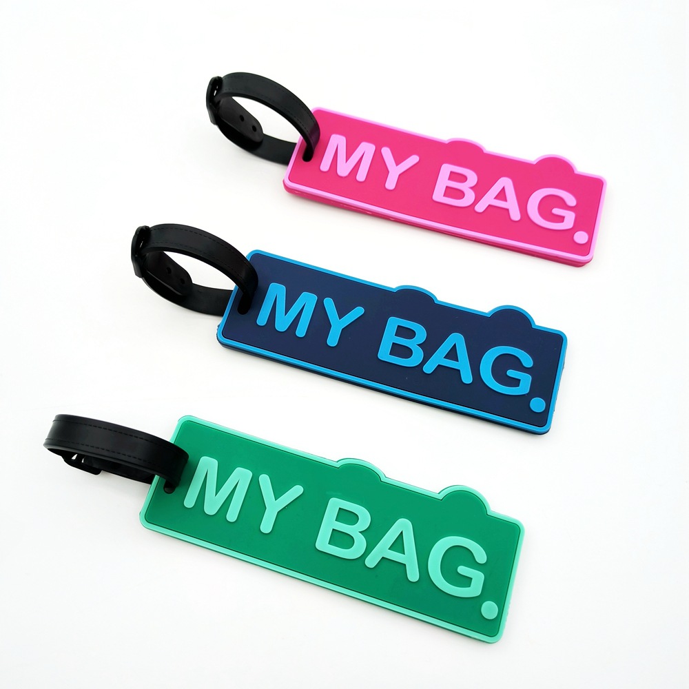 1PC women men cute Luggage Tag - огляд і ціна Men'S Accessories Holder