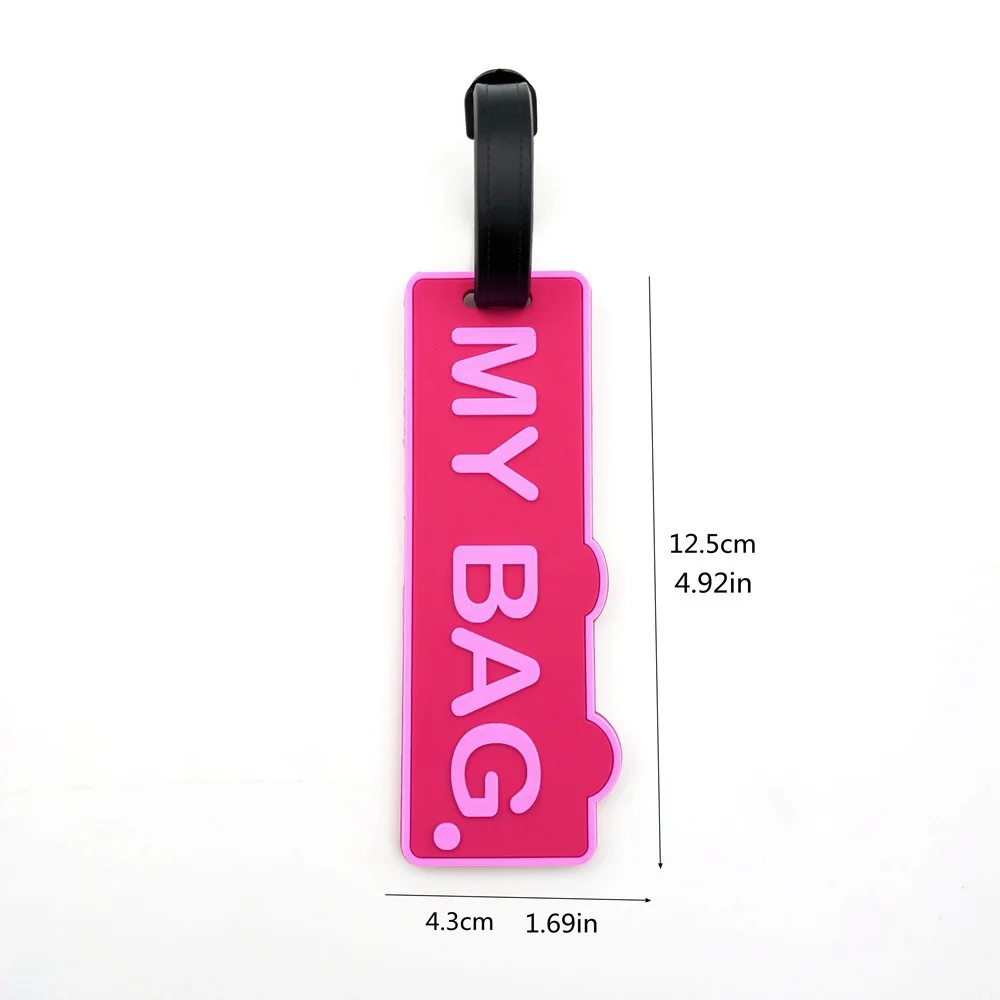 1PC women men cute Luggage Tag - огляд і ціна Men'S Accessories Holder