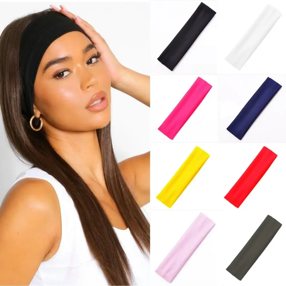 Men Women Solid Elastic Hair B - огляд і ціна Men'S Yoga Accessories