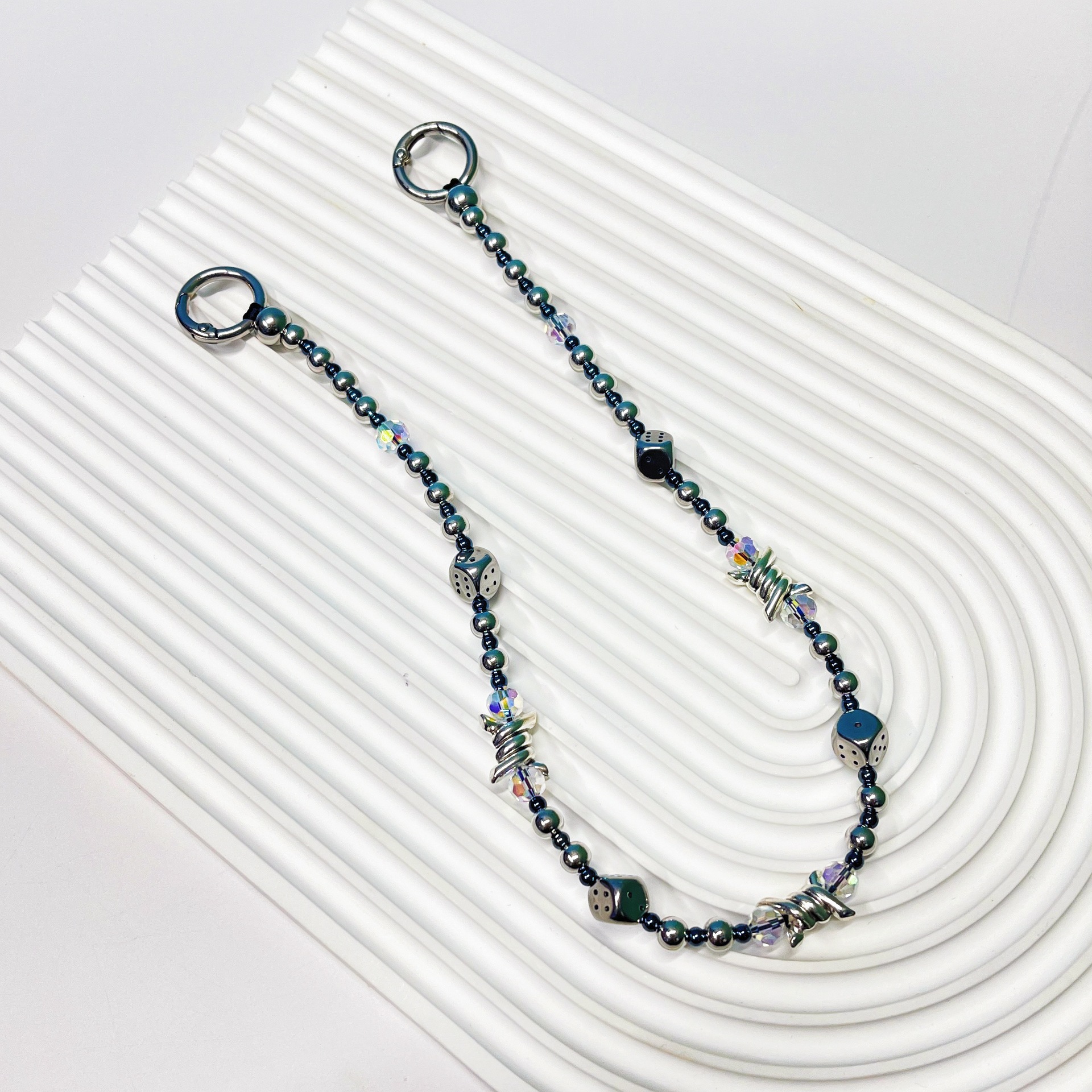 HERLOOK Cool Punk Dice Metal B - огляд і ціна Men Accessories Chain