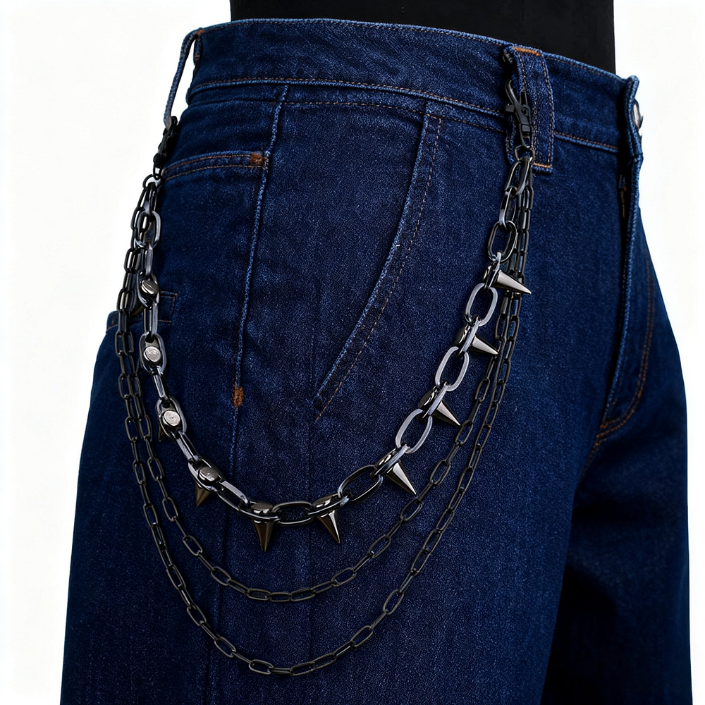 Unisex Hip Hop Punk Rock Metal - огляд і ціна Men Accessories Chain