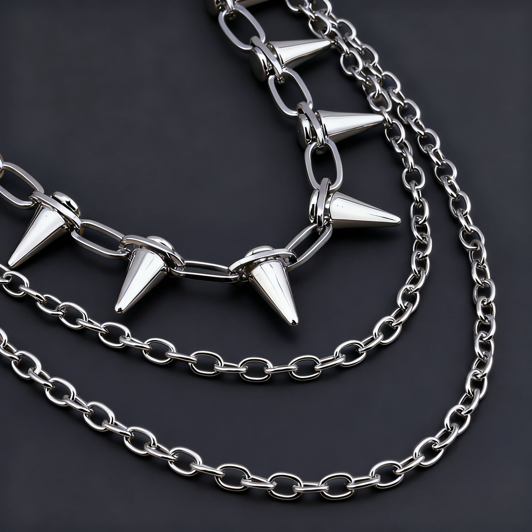 Unisex Hip Hop Punk Rock Metal - огляд і ціна Men Accessories Chain