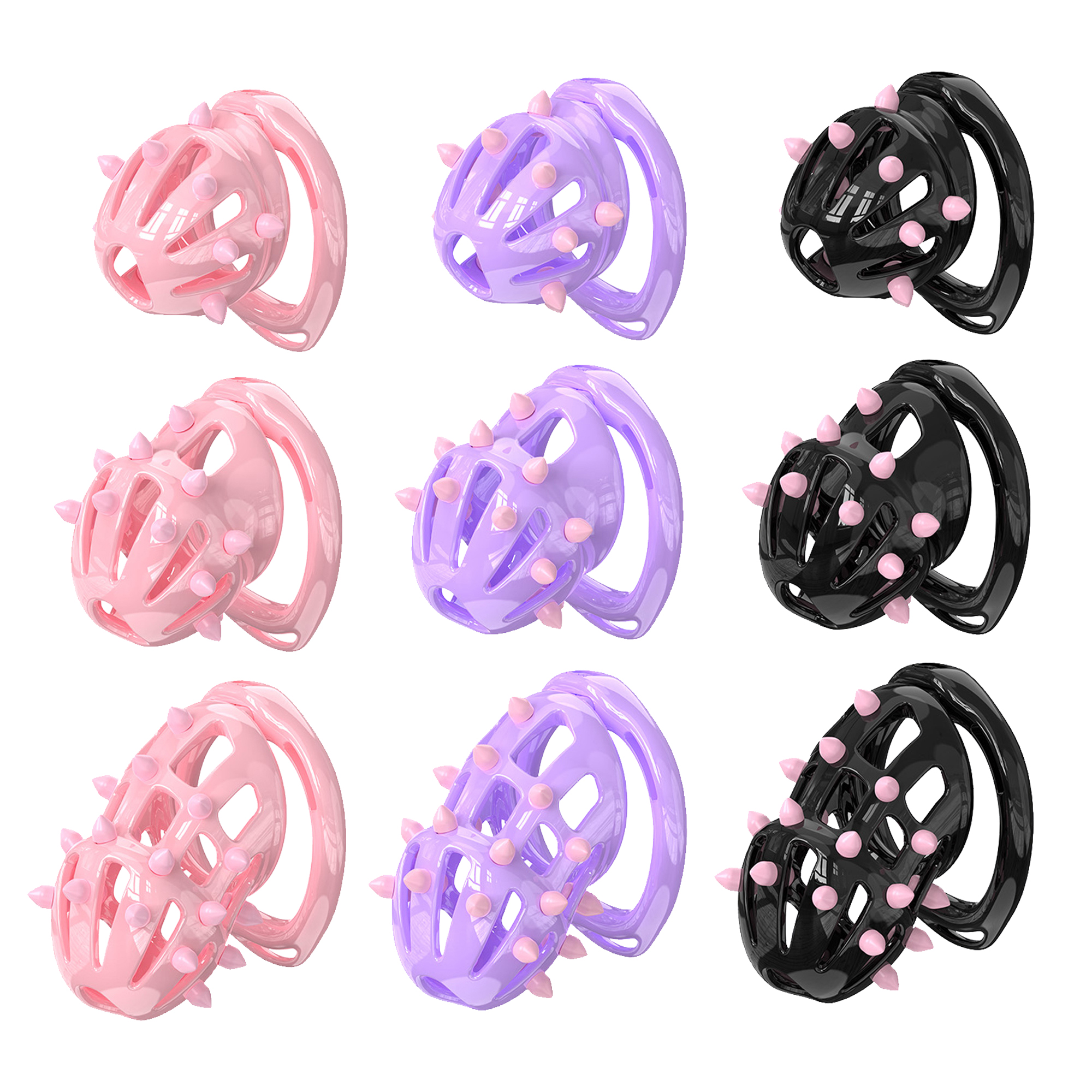 Chastity Cage with 4 Size Ring - огляд і ціна Men Accessories Ring