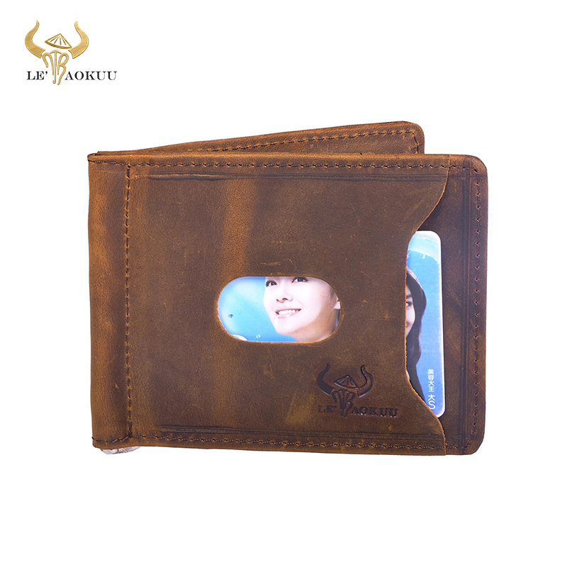 Quality Leather Men Magnetic M - огляд і ціна Money Clip Slim