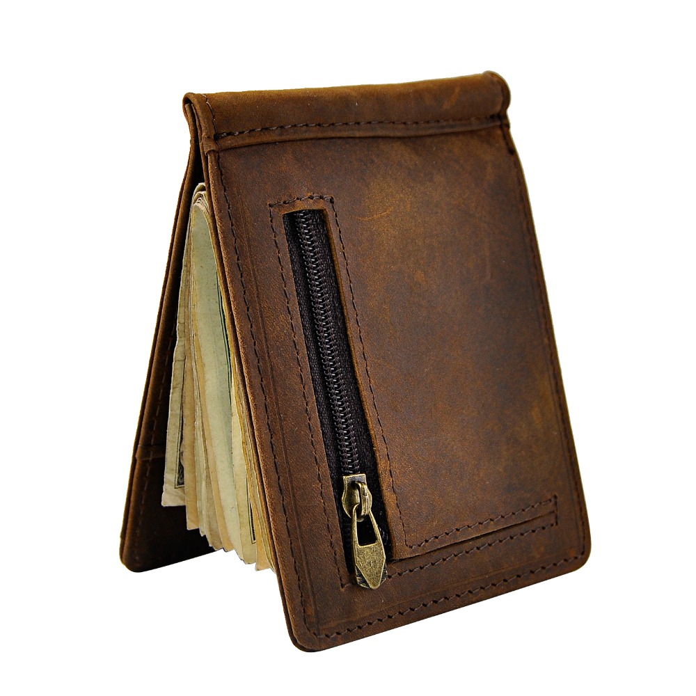 Quality Leather Men Magnetic M - огляд і ціна Money Clip Slim