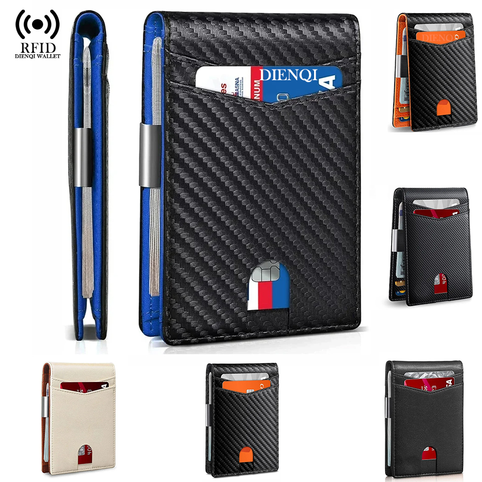 Carbon Fiber Mens Wallet Money - огляд і ціна Money Clip Slim