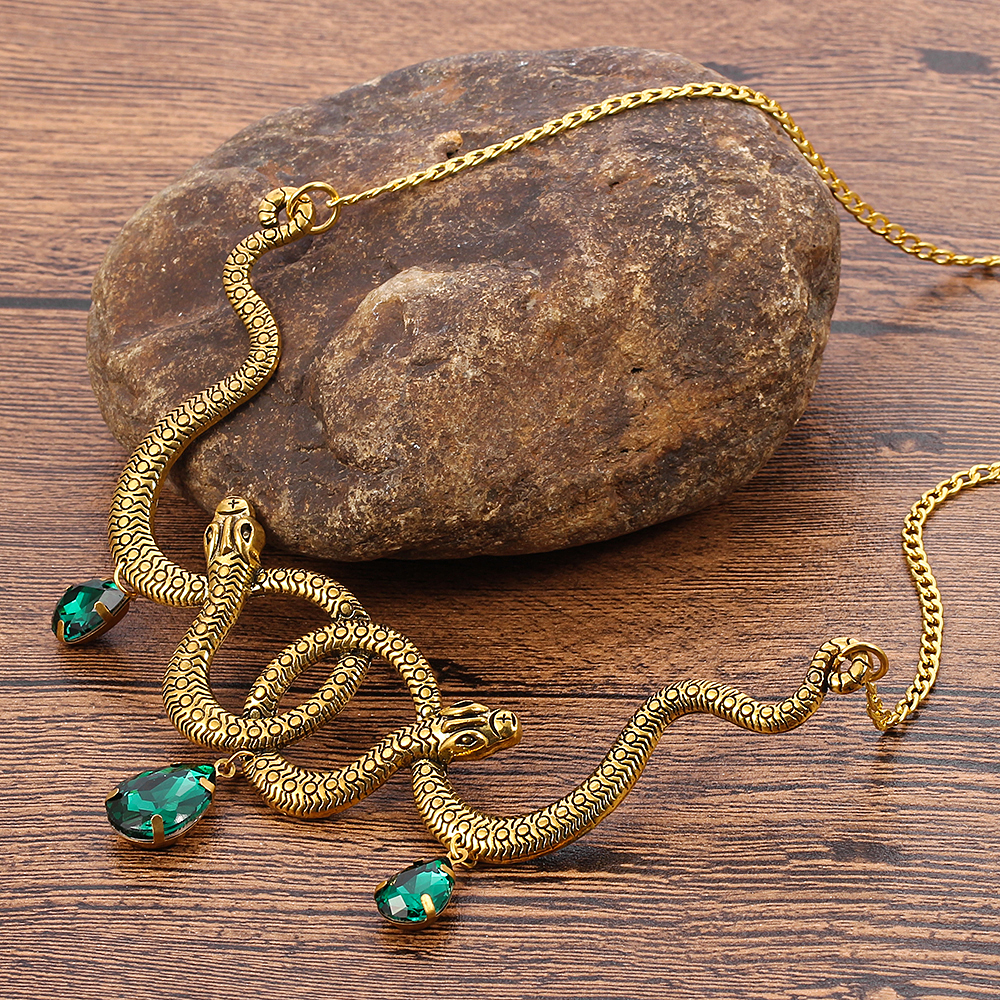 Vintage Snake Personality Neck - огляд і ціна Mens Accessories Style