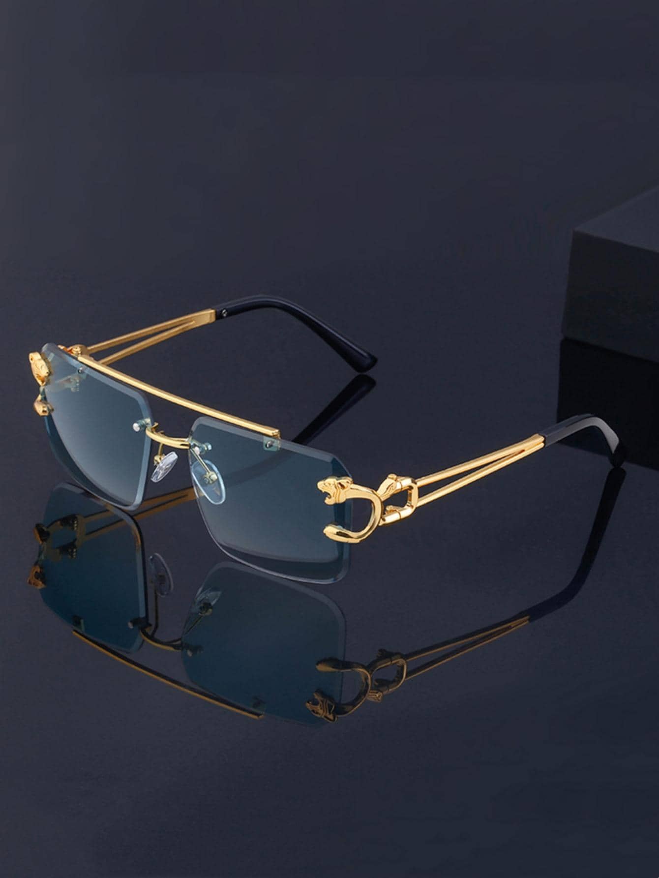 1pair Men Rimless Fashion Glas - огляд і ціна Mens Accessories Style