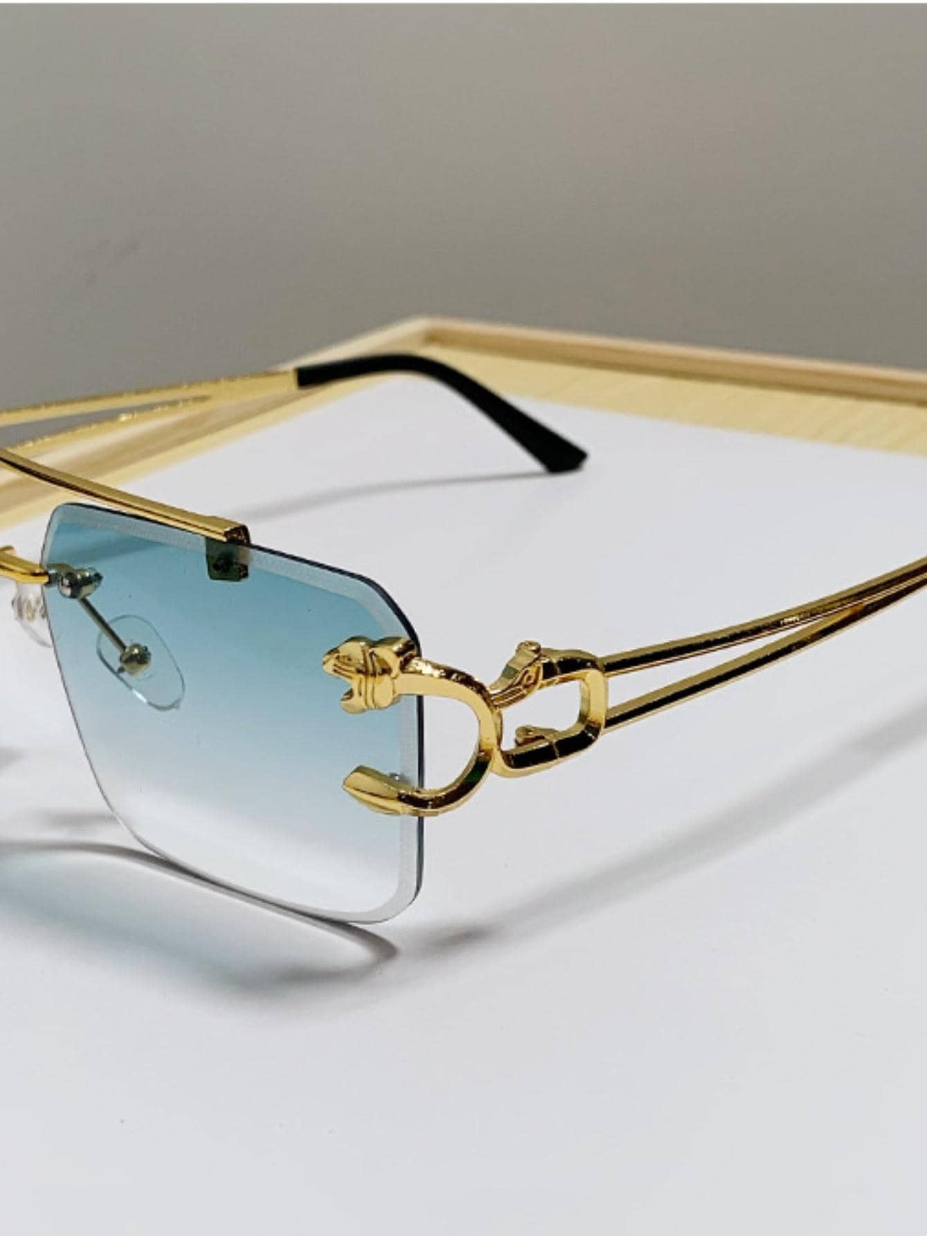1pair Men Rimless Fashion Glas - огляд і ціна Mens Accessories Style