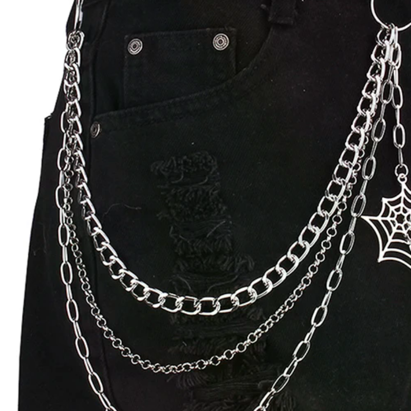 Fashion Punk Metal Pants Chain - огляд і ціна Men Accessories Chain
