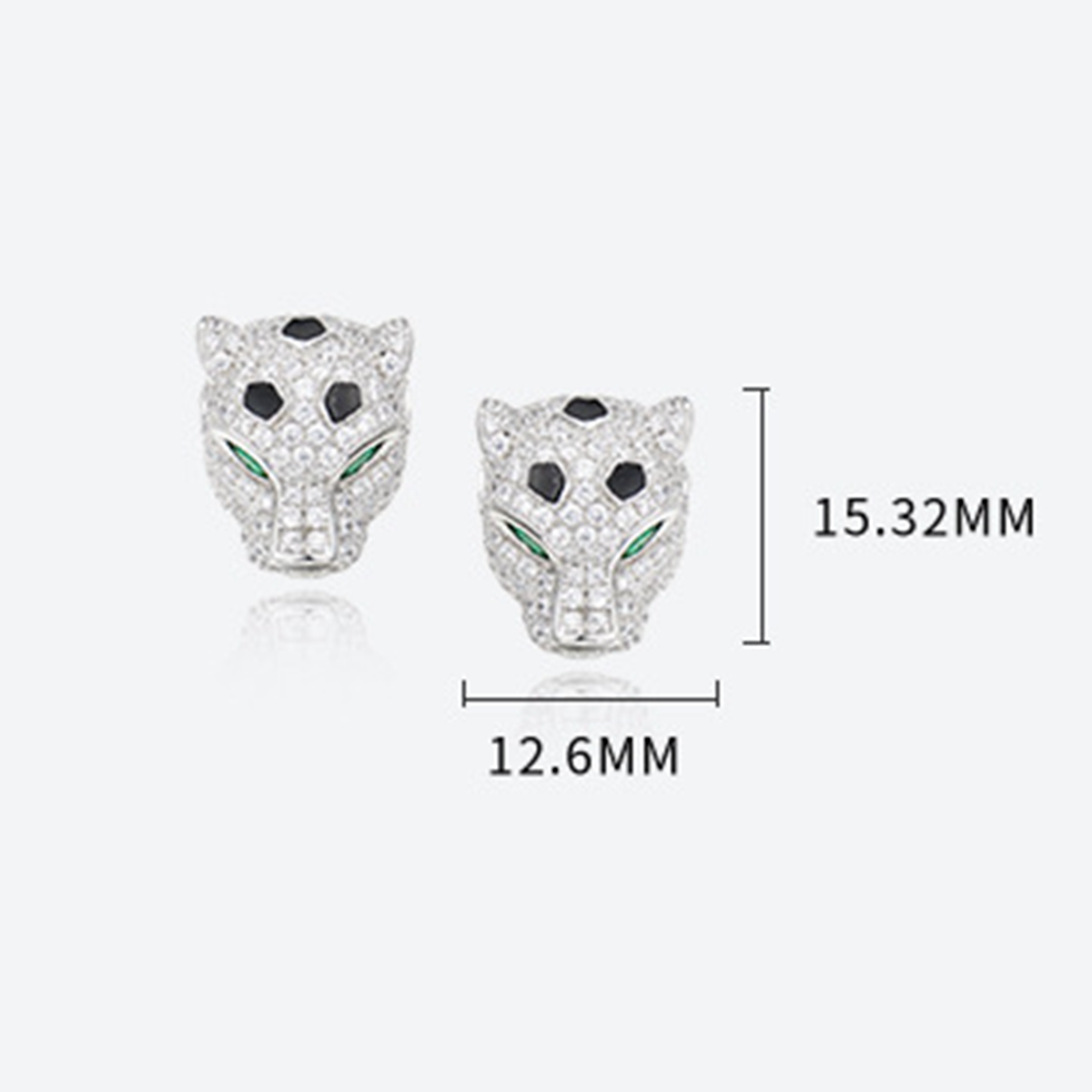 Couple's Black Panther Leopard - огляд і ціна Men Accessories Earrings