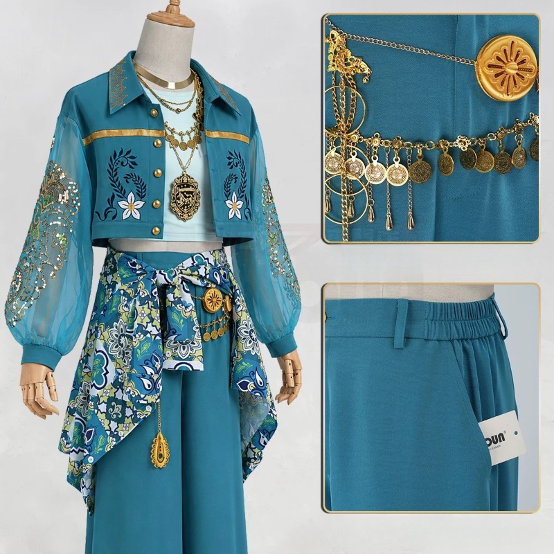Anime Minajael Tealrajah Cospl - огляд і ціна Mens Accessories Style
