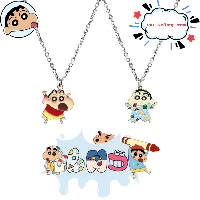 Crayon Shin-chan cartoon neckl - огляд і ціна Mens Accessories Style