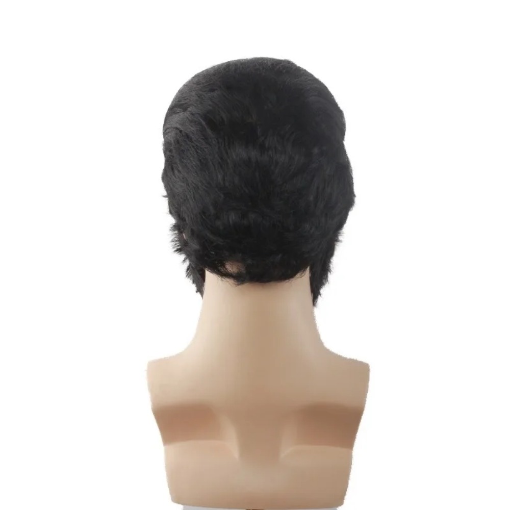 Retro Man Star Cosplay Wig Bla - огляд і ціна Men Accessories To Wear