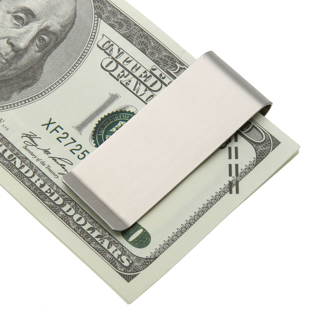 Stainless Steel Money Clip Met - огляд і ціна Money Clip Slim