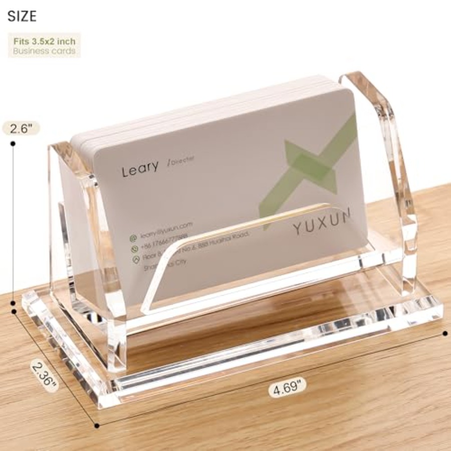 Business Card Holder for Desk, - огляд і ціна Men'S Accessories Holder