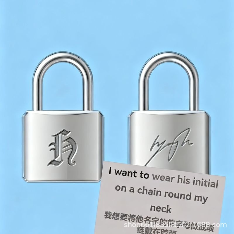 Ashionable Creative Metal Lock - огляд і ціна Mens Accessories Style