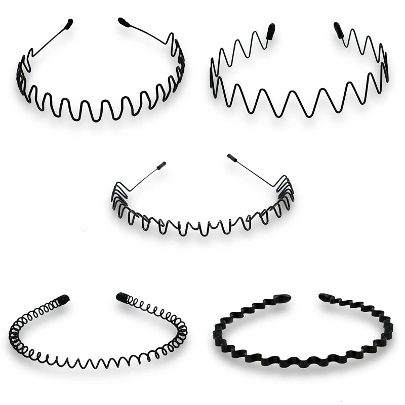 Unisex Black Elastic Non Slip  - огляд і ціна Men Accessories Earrings