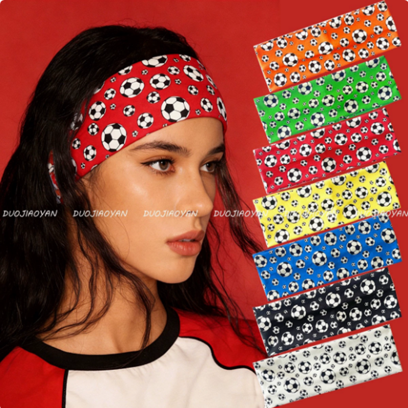 Soccer Print Sports Headband,  - огляд і ціна Men'S Yoga Accessories