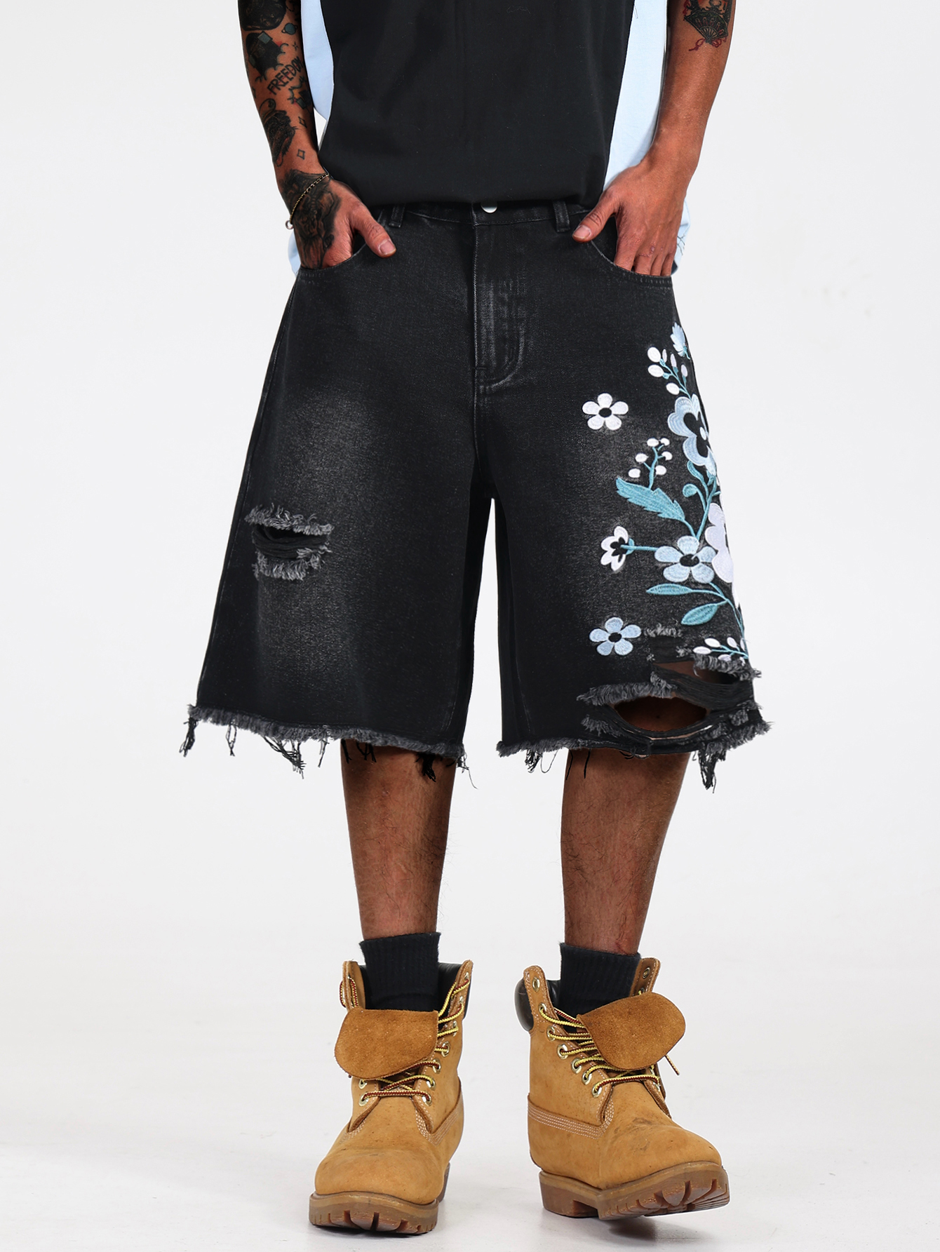 Street Style Black Y2K Retro F - огляд і ціна Mens Accessories Style
