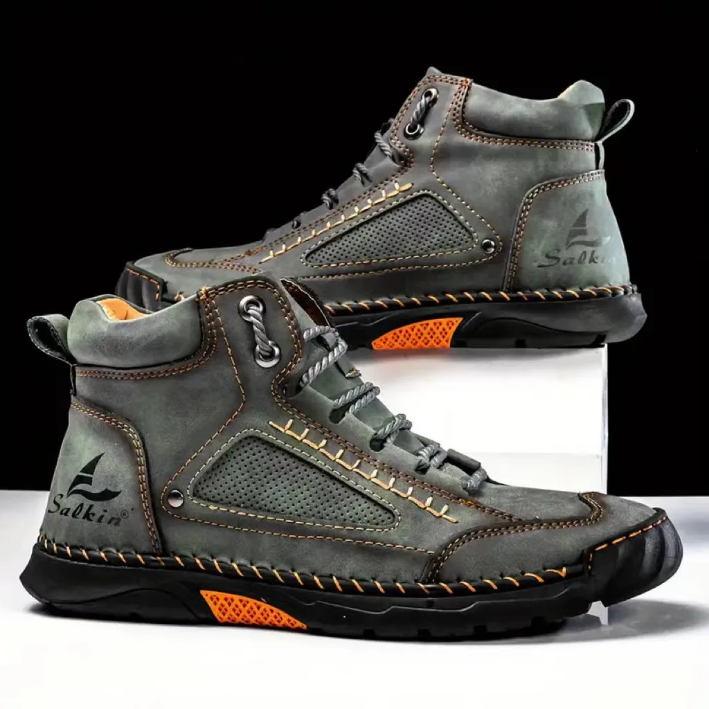 Men's Hand-stitched Boots Plus - огляд і ціна Men Accessories To Wear
