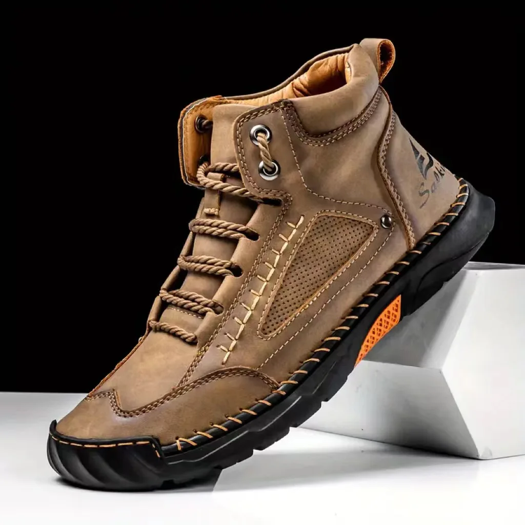 Men's Hand-stitched Boots Plus - огляд і ціна Men Accessories To Wear