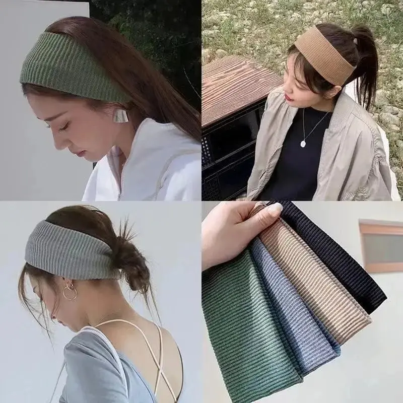 Elastic Solid Color Hair Bands - огляд і ціна Men'S Yoga Accessories