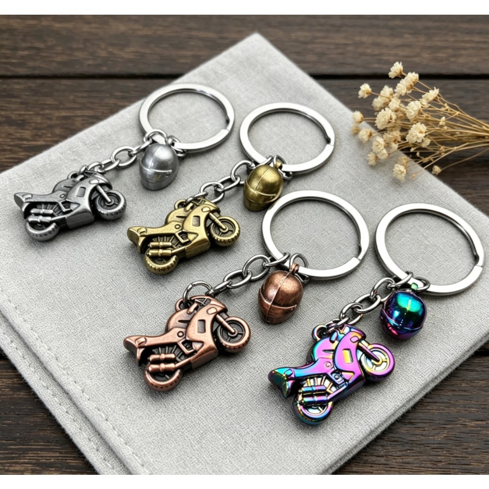 Motorcycle Keychain Creative M - огляд і ціна Men'S Yellow Accessories