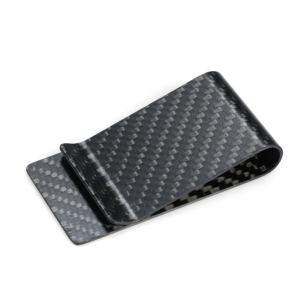 Black Carbon Fiber Wallet Mone - огляд і ціна Money Clip Slim