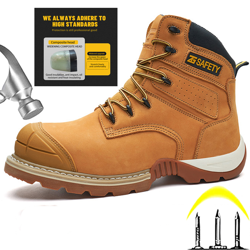 Cowhide Work Boots Genuine Lea - огляд і ціна Men Accessories To Wear