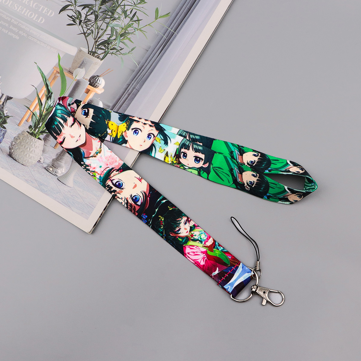 Cute Anime Girl Lanyard Neck S - огляд і ціна Men'S Accessories Holder