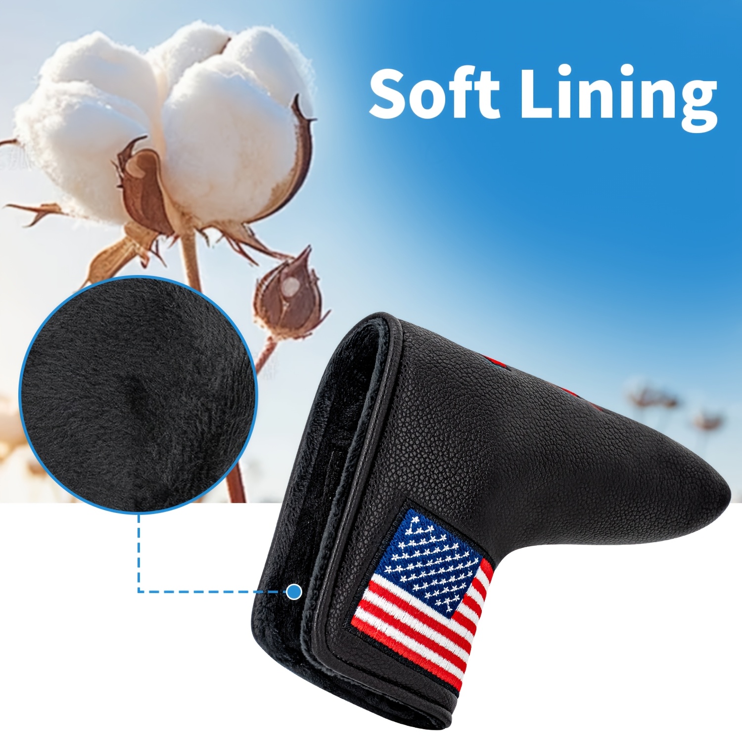 1pc USA Style Golf Putter Cove - огляд і ціна Mens Accessories Style