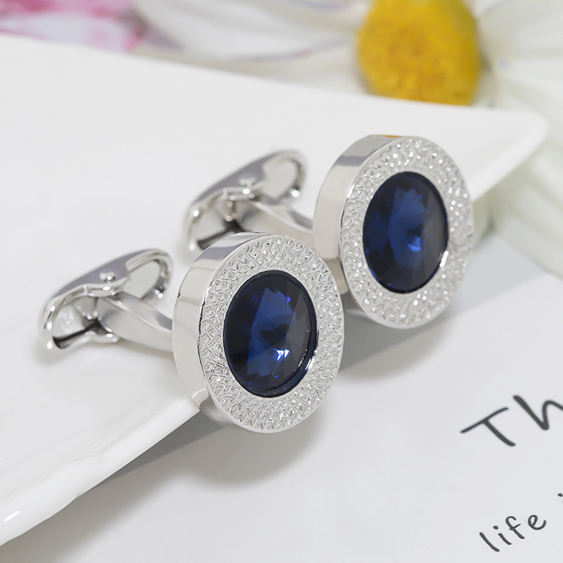 Hot Sale Cufflinks For Men Blu - огляд і ціна Men'S Accessories Jewelry Sale