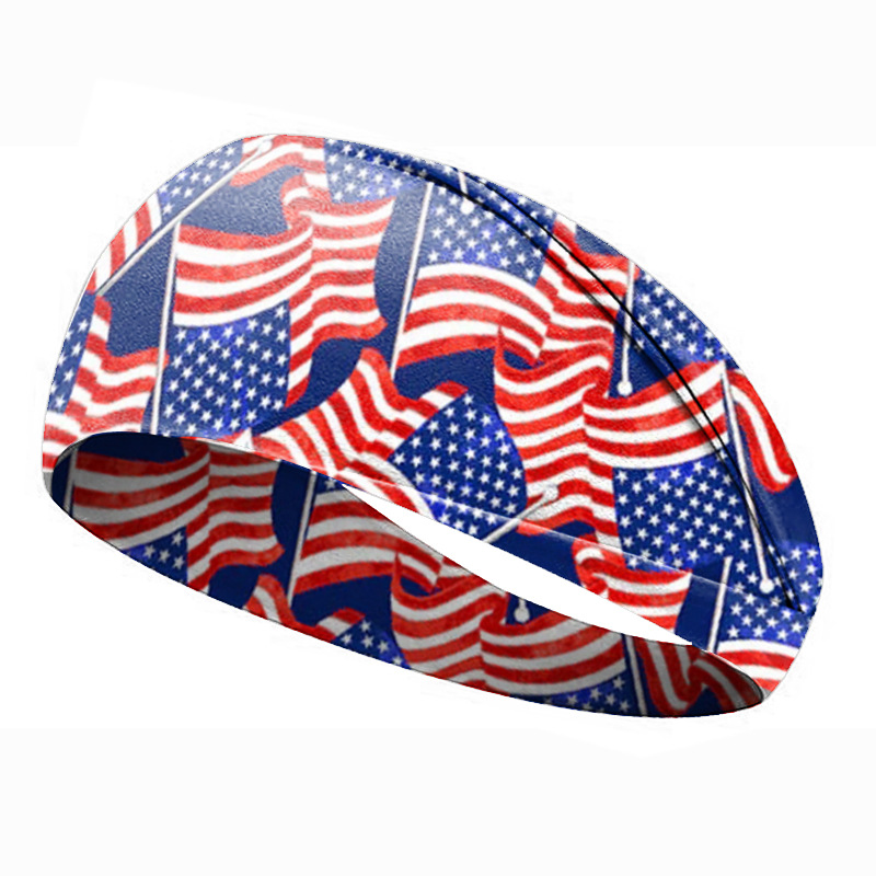 USA Flag Independence Day Hair - огляд і ціна Men'S Yoga Accessories