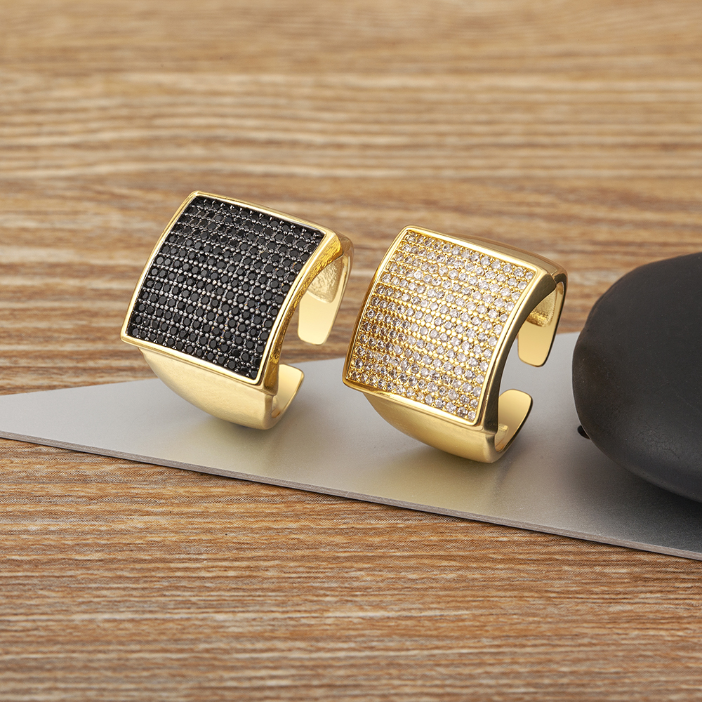 Nidin Hot Sale Punk Style Rect - огляд і ціна Men'S Accessories Jewelry Sale