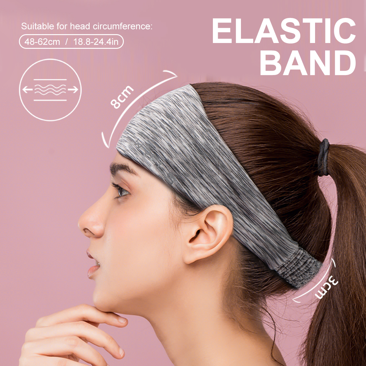 WRELS Elastic Sports Headbands - огляд і ціна Men'S Yoga Accessories