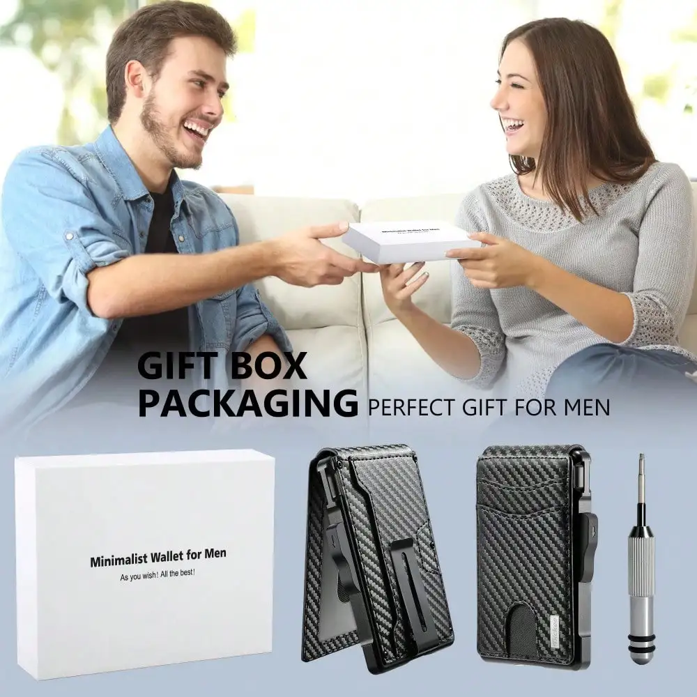 Wallet for Men, Mens Minimalis - огляд і ціна Money Clip Slim