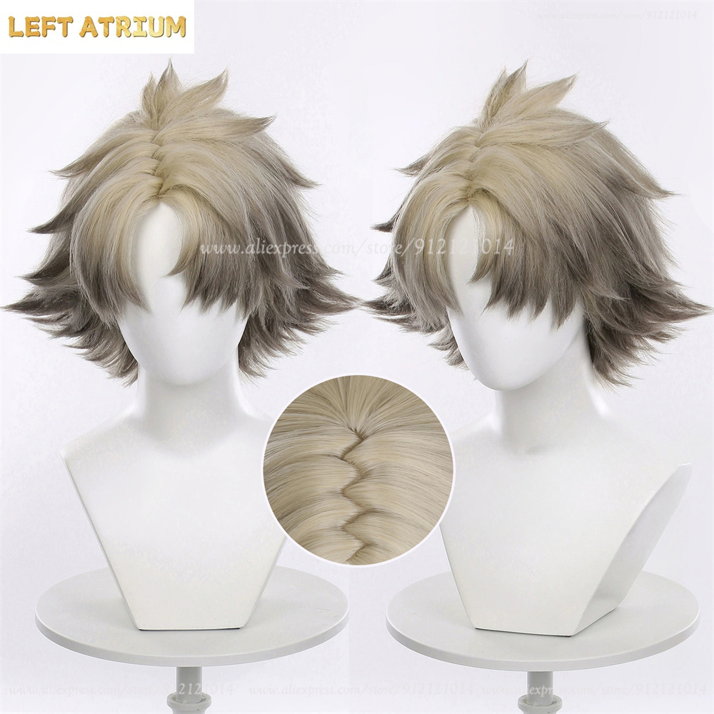 Rudo Surebrec Cosplay Wig 25cm - огляд і ціна Men'S Yellow Accessories