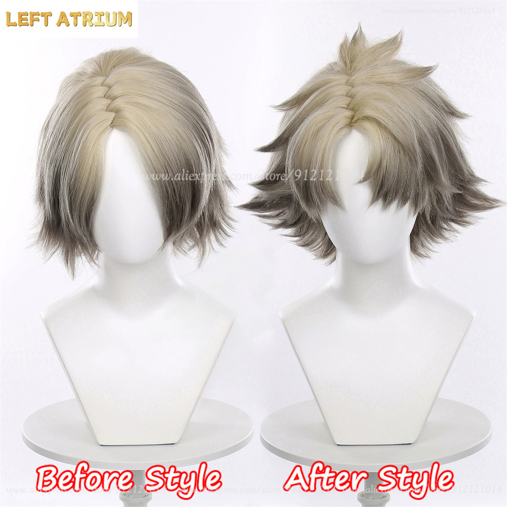 Rudo Surebrec Cosplay Wig 25cm - огляд і ціна Men'S Yellow Accessories