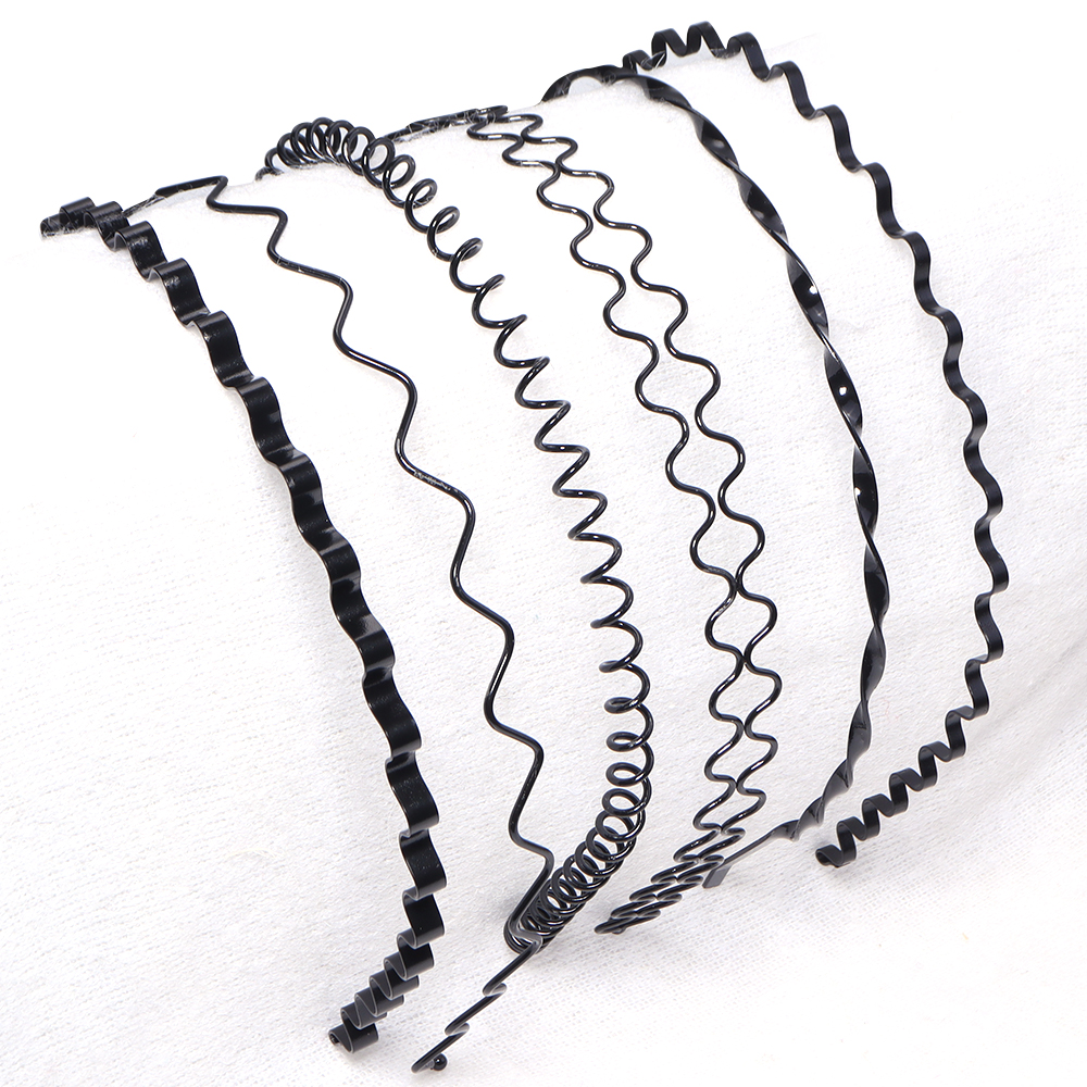 6pcs Fashion Metal Hair Band B - огляд і ціна Men Accessories Earrings